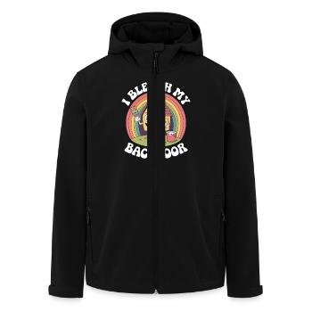 Je blanchis mon backdoor Anal Blanchiment de l’anus - Veste softshell homme en polyester recyclé Stanley/Stella - noir - Devant - AI Model Male 185 light (185cm)