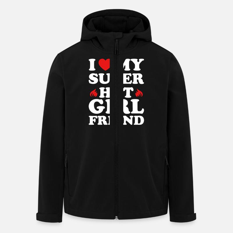 girlfriend1 Zeichenfläche 1 - Recycelte Männer Softshell-Jacke von Stanley/Stella - Schwarz