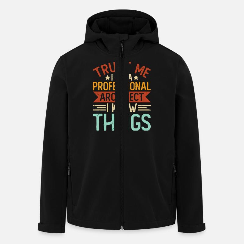 Architect - Men’s Recycled Softshell Jacket by Stanley/Stella - black