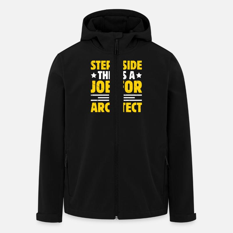 Architekt - Recycelte Männer Softshell-Jacke von Stanley/Stella - Schwarz