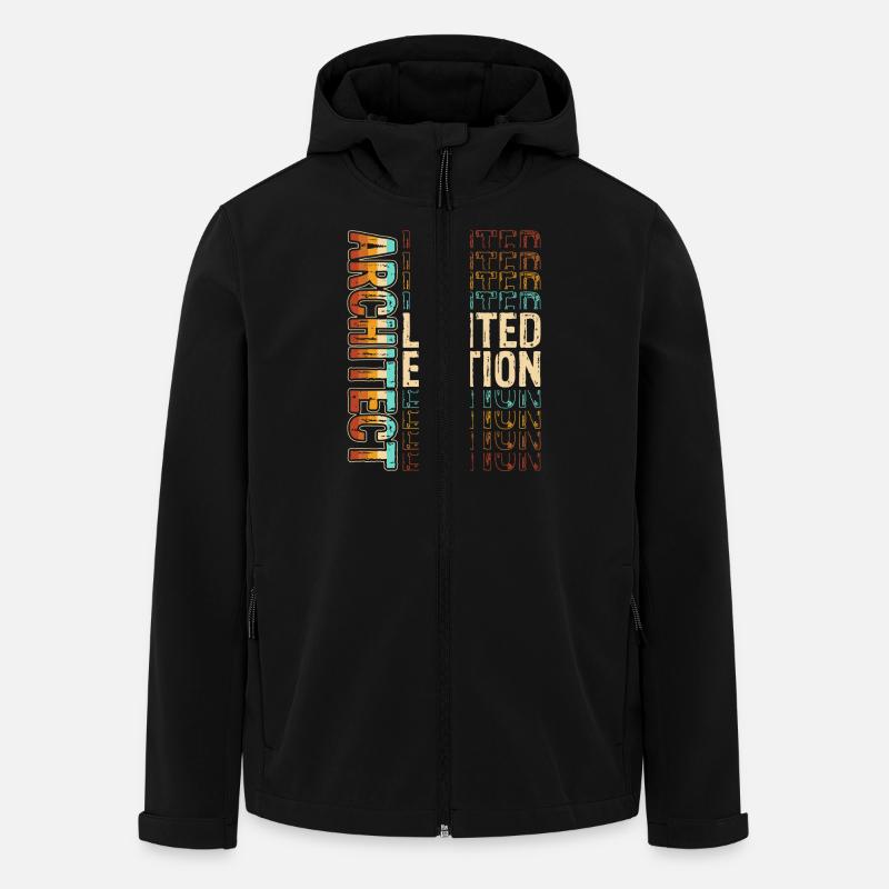 Architect - Men’s Recycled Softshell Jacket by Stanley/Stella - black