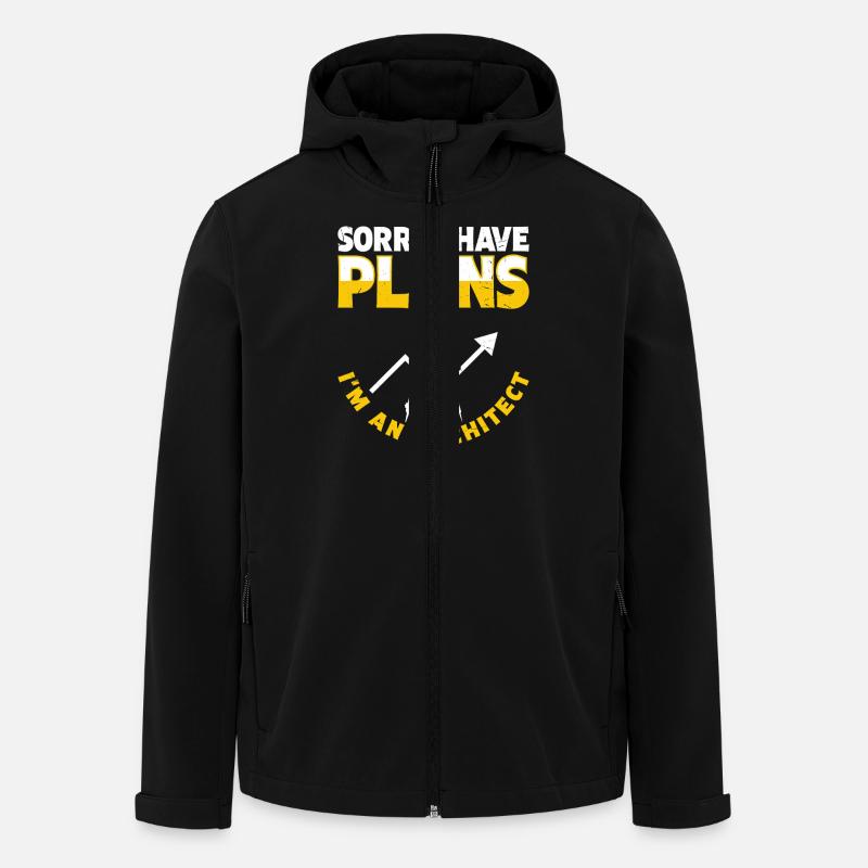 Architecte - Veste softshell homme en polyester recyclé Stanley/Stella - noir