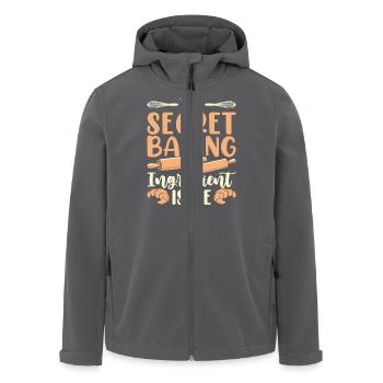 Boulangerie Boulangerie Boulangerie - Veste softshell homme en polyester recyclé Stanley/Stella - charbon - Devant - AI Model Male 185 light (185cm)