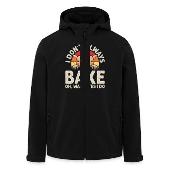 Boulangerie Boulangerie Boulangerie - Veste softshell homme en polyester recyclé Stanley/Stella - noir - Devant - AI Model Male 185 light (185cm)