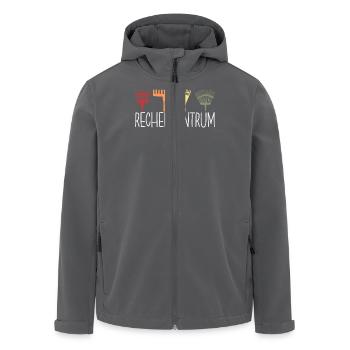 Centre de données Jardin d’agrément Jardin Cadeau - Veste softshell homme en polyester recyclé Stanley/Stella - charbon - Devant - AI Model Male 185 light (185cm)