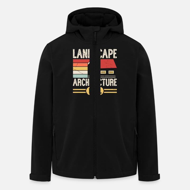 Architekt - Recycelte Männer Softshell-Jacke von Stanley/Stella - Schwarz
