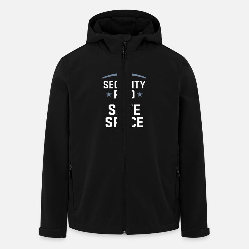 Private Security Professional Bodyguard Vip - Men’s Recycled Softshell Jacket by Stanley/Stella - black