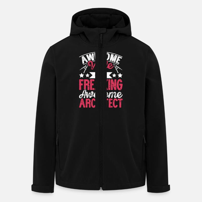 Architect - Men’s Recycled Softshell Jacket by Stanley/Stella - black