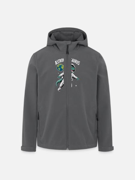 Astronautosaurus - Men’s Recycled Softshell Jacket by Stanley/Stella - black