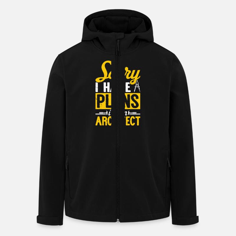 Architekt - Recycelte Männer Softshell-Jacke von Stanley/Stella - Schwarz