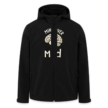 Pottery Class Clay Artist Ceramics Studio Wheel - Men’s Recycled Softshell Jacket by Stanley/Stella - black - Front - AI Model Male 185 light (185cm)