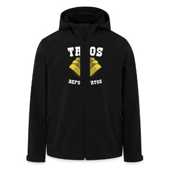 Mexikanische Tacos Before Vatos - Recycelte Männer Softshell-Jacke von Stanley/Stella - Schwarz - Vorne - AI Model Male 185 light (185cm)