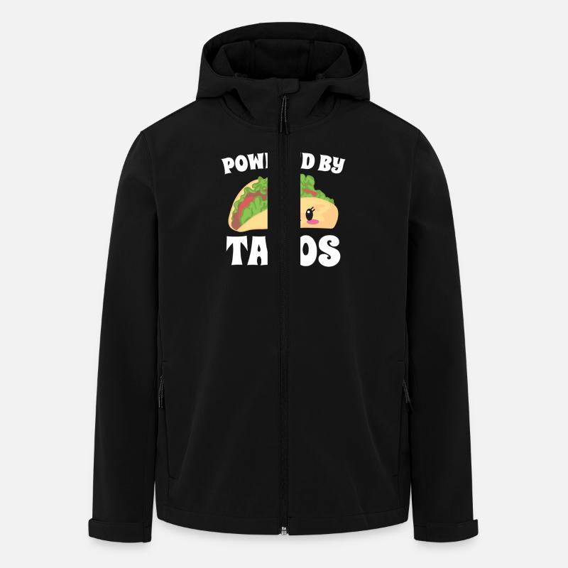 Mexico Tacos Mexican Tacos - Men’s Recycled Softshell Jacket by Stanley/Stella - black
