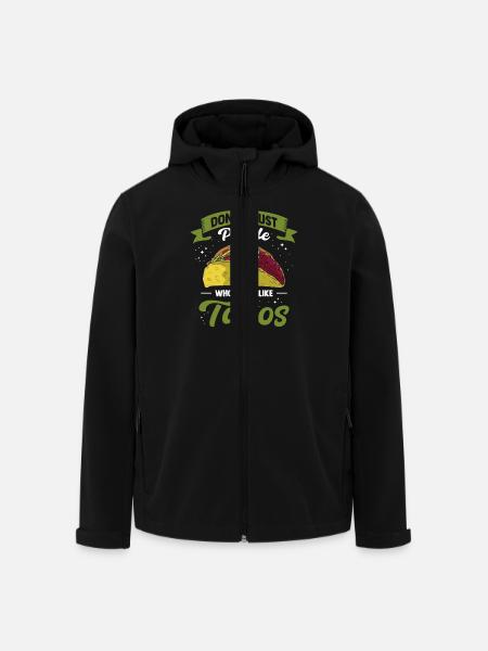 Mexico Tacos Mexican Tacos - Men’s Recycled Softshell Jacket by Stanley/Stella - black