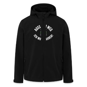 à l’écart, j’ai besoin de conduire la conception du tracteur pour - Veste softshell homme en polyester recyclé Stanley/Stella - noir - Devant - AI Model Male 185 light (185cm)