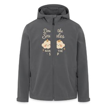 Zwilling Mama Leben Doppelter Ärger Eltern Macht - Recycelte Männer Softshell-Jacke von Stanley/Stella - Anthrazit - Vorne - AI Model Male 185 light (185cm)