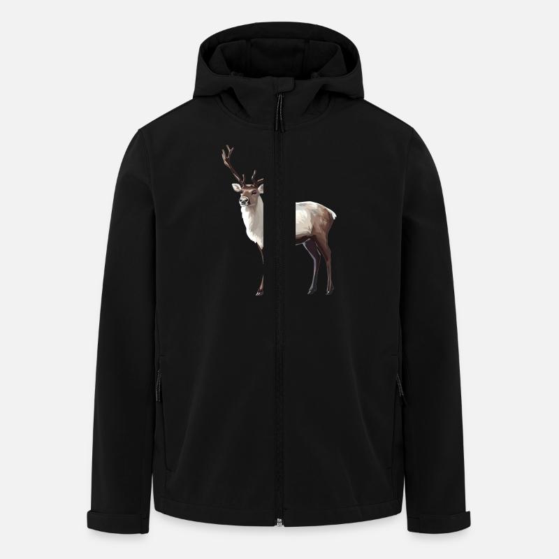 Renne Renne - Veste softshell homme en polyester recyclé Stanley/Stella - noir