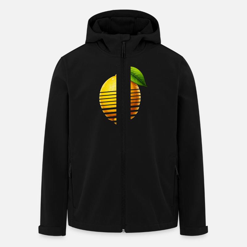 LEMON - Men’s Recycled Softshell Jacket by Stanley/Stella - black