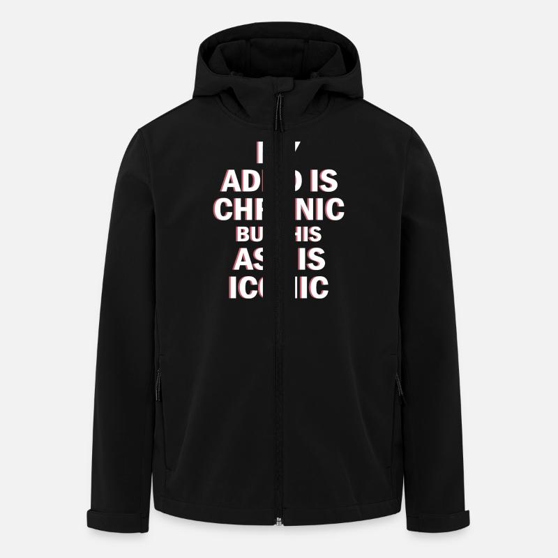 TDAH - Veste softshell homme en polyester recyclé Stanley/Stella - noir