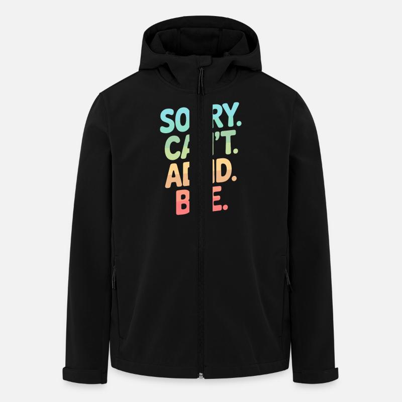 ADHS - Recycelte Männer Softshell-Jacke von Stanley/Stella - Schwarz