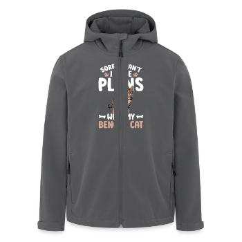 Désolé, je n’arrive pas à faire de plans avec mon - Veste softshell homme en polyester recyclé Stanley/Stella - charbon - Devant - AI Model Male 185 light (185cm)