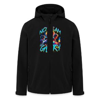 Esports Esport Multijoueur Pas d’équipe Pas de gloire - Veste softshell homme en polyester recyclé Stanley/Stella - noir - Devant - AI Model Male 185 light (185cm)