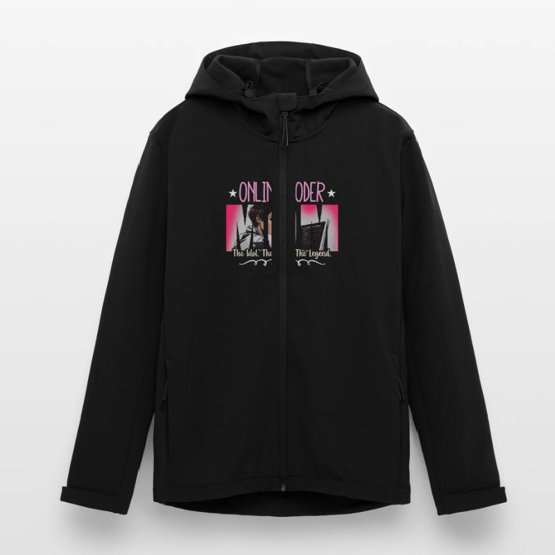 Online Coder Mom The Idol The Myth Web Developer Recycelte Männer Softshell-Jacke Discoverer von Stanley/Stella