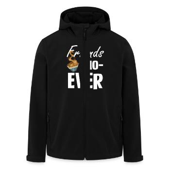 Amis Pho-Ever Ramen Lover Design - Veste softshell homme en polyester recyclé Stanley/Stella - noir - Devant - AI Model Male 185 light (185cm)