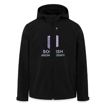 Buch Sniffer Reader -duftstolz Old Seiten Aroma - Recycelte Männer Softshell-Jacke von Stanley/Stella - Schwarz - Vorne - AI Model Male 185 light (185cm)