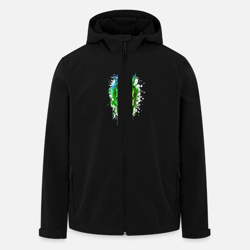 King Skull Crown - Men’s Recycled Softshell Jacket by Stanley/Stella - black