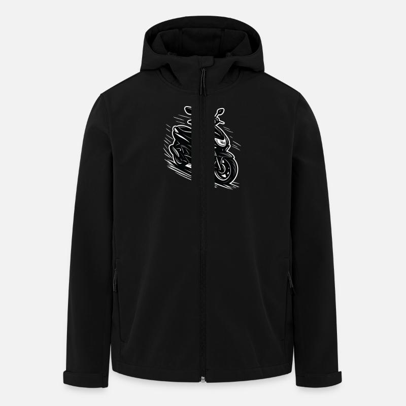 Scooter Scooter 50cc - Veste softshell homme en polyester recyclé Stanley/Stella - noir