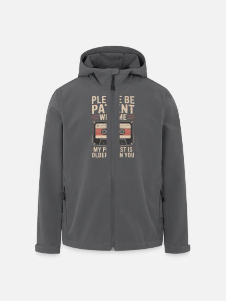 Be patient playlist - Men’s Recycled Softshell Jacket by Stanley/Stella - black