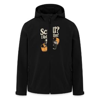 Conception drôle de caméra rétro - Veste softshell homme en polyester recyclé Stanley/Stella - noir - Devant - AI Model Male 185 light (185cm)