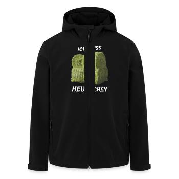 JE DOIS FAIRE DU FOIN - Veste softshell homme en polyester recyclé Stanley/Stella - noir - Devant - AI Model Male 185 light (185cm)