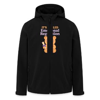 Équipe de soutien émotionnel Inner Child Healing - Veste softshell homme en polyester recyclé Stanley/Stella - noir - Devant - AI Model Male 185 light (185cm)