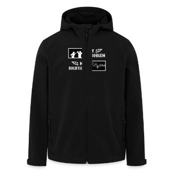 Music Teacher My Problem My Pictogram Dad Mom - Recycelte Männer Softshell-Jacke von Stanley/Stella - Schwarz - Vorne - AI Model Male 185 light (185cm)
