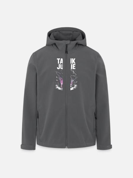Tactics Junkie Conception d’échecs - Veste softshell homme en polyester recyclé Stanley/Stella - noir