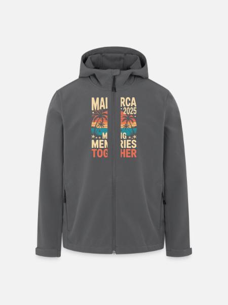 Mallorca 2025 - Men’s Recycled Softshell Jacket by Stanley/Stella - black