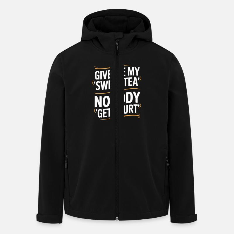 Thé sucré - Veste softshell homme en polyester recyclé Stanley/Stella - noir
