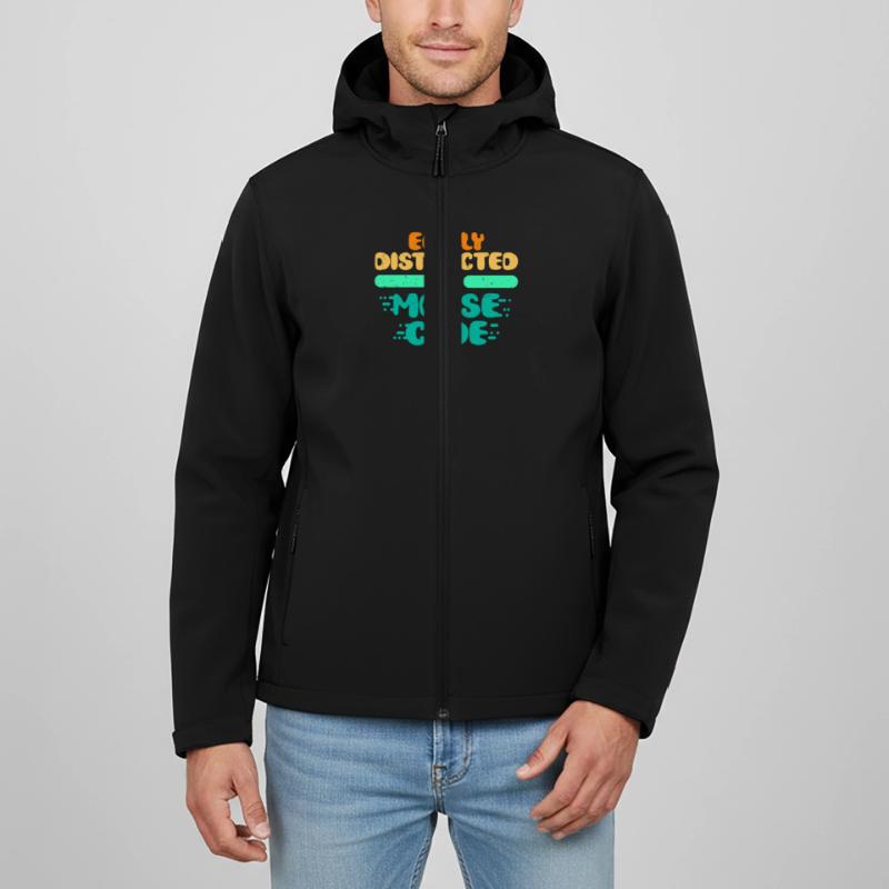 Le code Morse facilement distrait par le code Morse Veste softshell homme en polyester recyclé Stanley/Stella