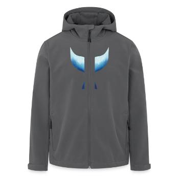 Wal, Frau Baleine, Femme - Veste softshell homme en polyester recyclé Stanley/Stella - charbon - Devant - AI Model Male 185 light (185cm)