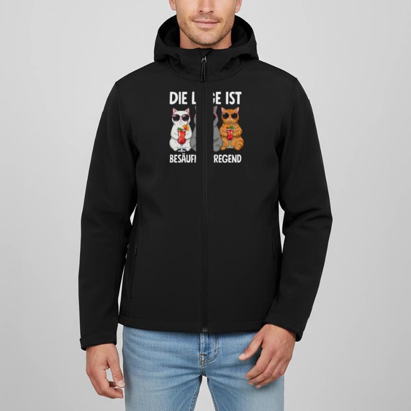 The situation is drunkenness Men’s Recycled Softshell Jacket by Stanley/Stella