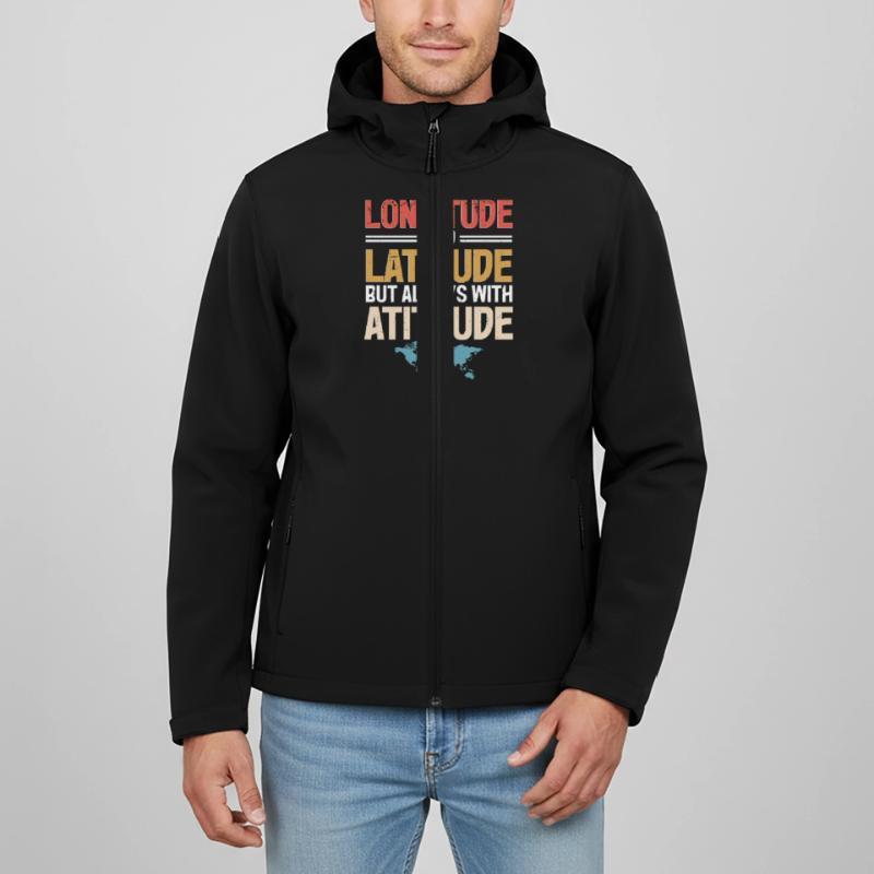 Geografische Informationssysteme Recycelte Männer Softshell-Jacke von Stanley/Stella