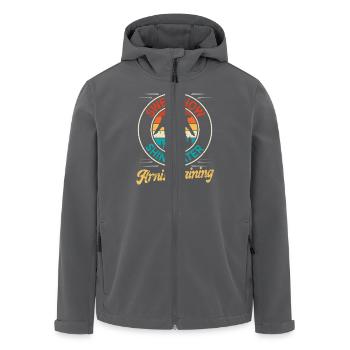 Escrima Arnis Martial Arts - Men’s Recycled Softshell Jacket by Stanley/Stella - anthracite - Front - AI Model Male 185 light (185cm)