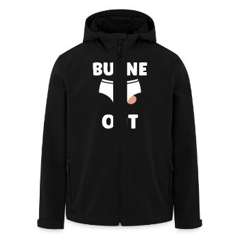 Slip - Veste softshell homme en polyester recyclé Stanley/Stella - noir - Devant - AI Model Male 185 light (185cm)