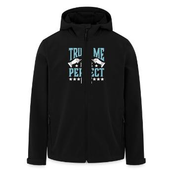 Music Director Trust Me I Have Perfect Musician - Men’s Recycled Softshell Jacket by Stanley/Stella - black - Front - AI Model Male 185 light (185cm)