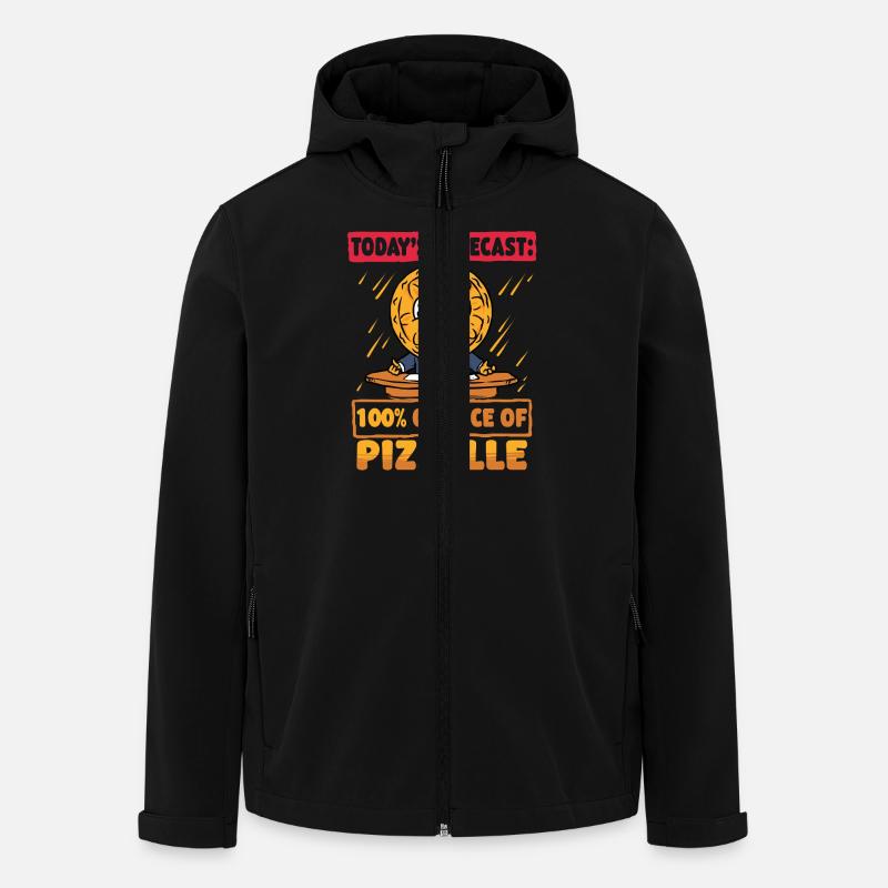 Pizzelle Waffel Keks - Recycelte Männer Softshell-Jacke von Stanley/Stella - Schwarz