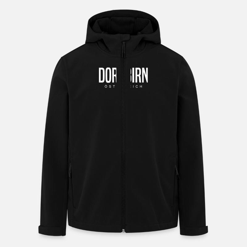 Dornbirn, Austria - Men’s Recycled Softshell Jacket by Stanley/Stella - black