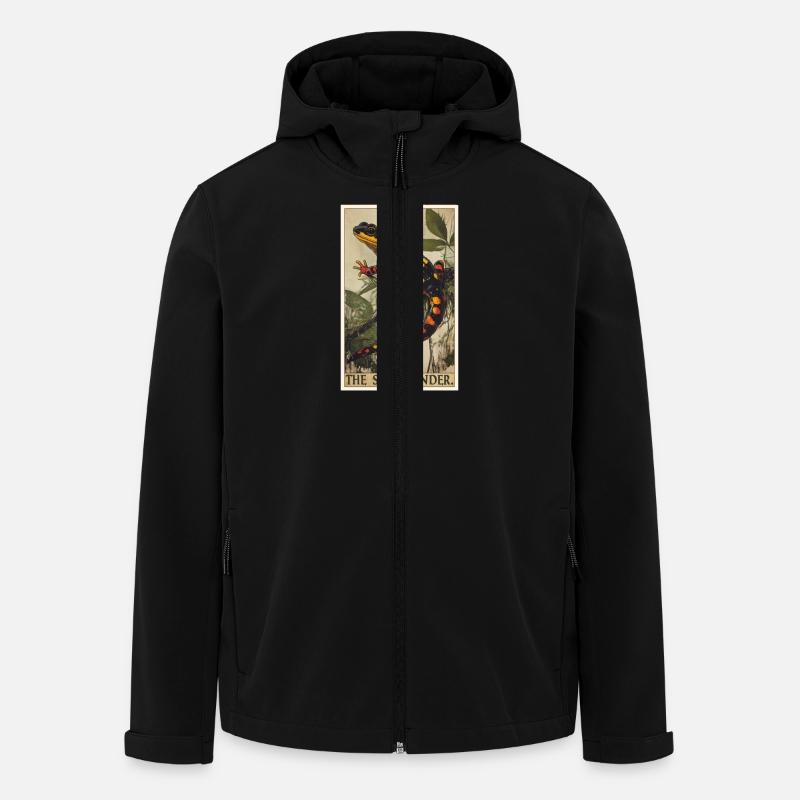 Salamandres Salamandres - Veste softshell homme en polyester recyclé Stanley/Stella - noir