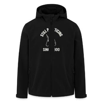 Pianiste classique Piano Life Musique Récital - Veste softshell homme en polyester recyclé Stanley/Stella - noir - Devant - AI Model Male 185 light (185cm)